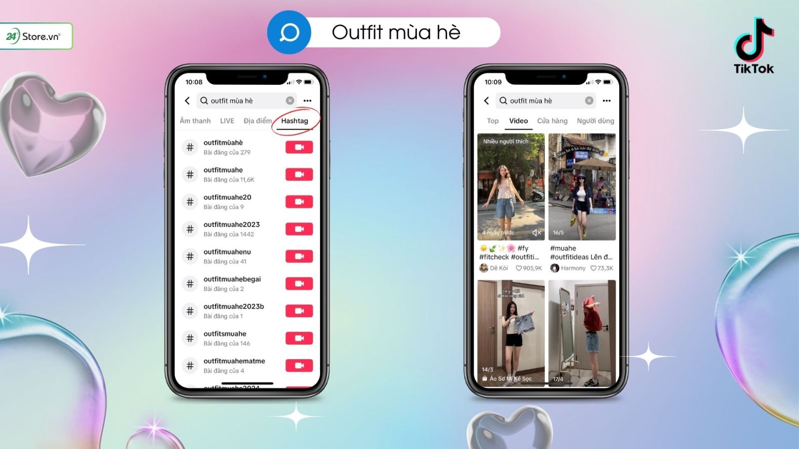 Cách tìm Hashtag TikTok xu hướng