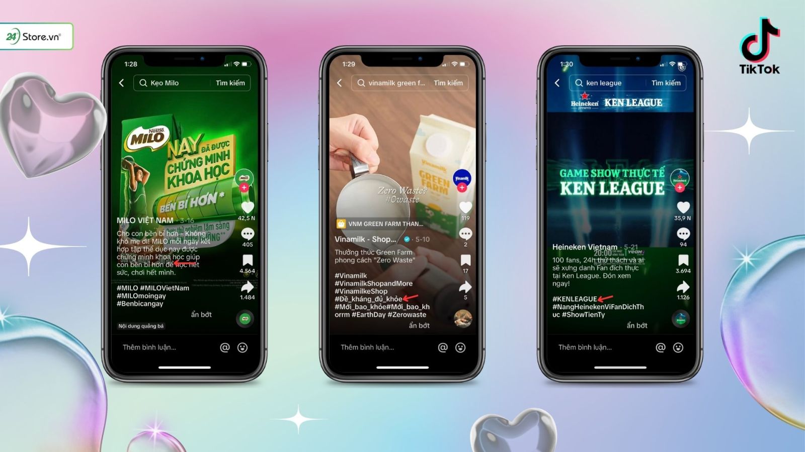 Sáng tạo Hashtag TikTok mang thương hiệu