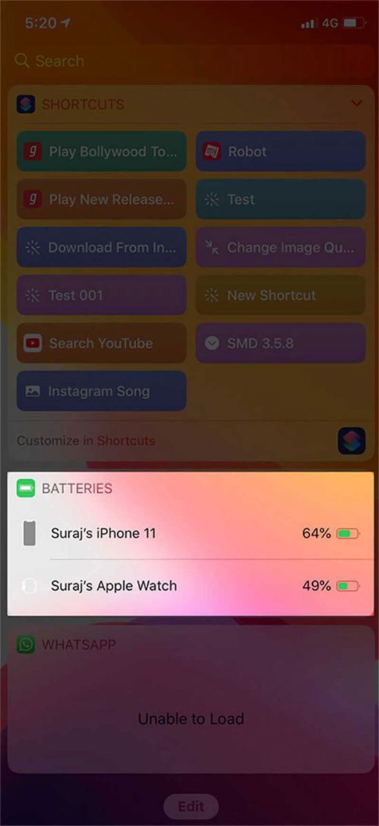 Hiển thị phần trăm pin iPhone 13