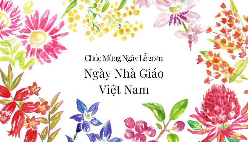 Hình ảnh thiệp 20/11 đẹp nhất tặng thầy cô giáo