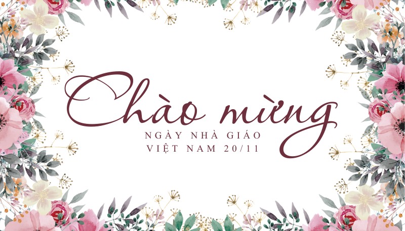 hình ảnh 20/11 kèm lời chúc hay và ý nghĩa nhất