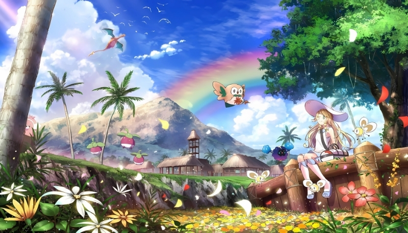 ảnh nền pokemon siêu cute cho facebook