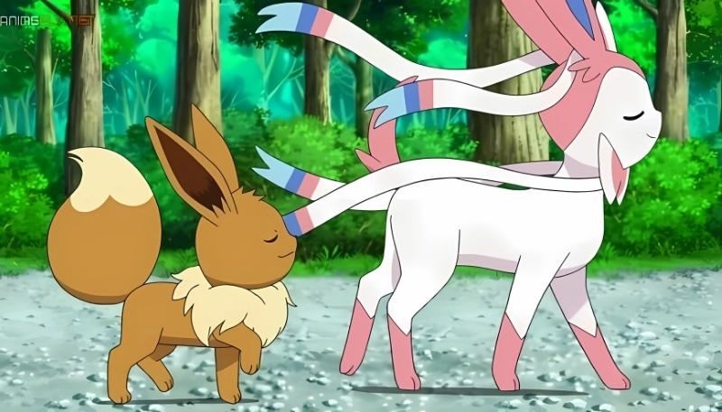 ảnh nền pokemon thiên thần sylveon cute siêu đẹp