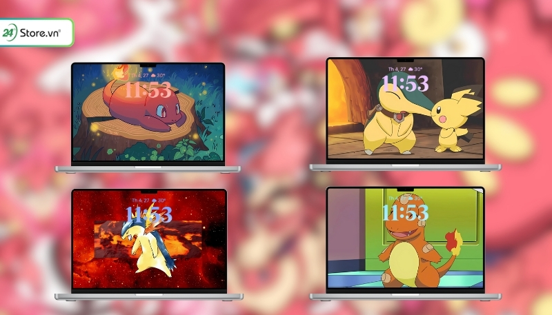 bộ sưu tập pokemon hệ lửa