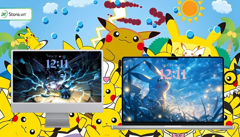 hinh-anh-pokemon hệ điện 4k sắc nét
