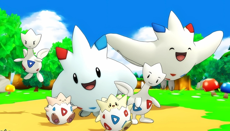 hình ảnh pokemon hệ tiến togepi siêu cute