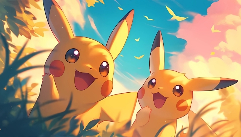 hình ảnh pokemon pikachu cute dễ thương