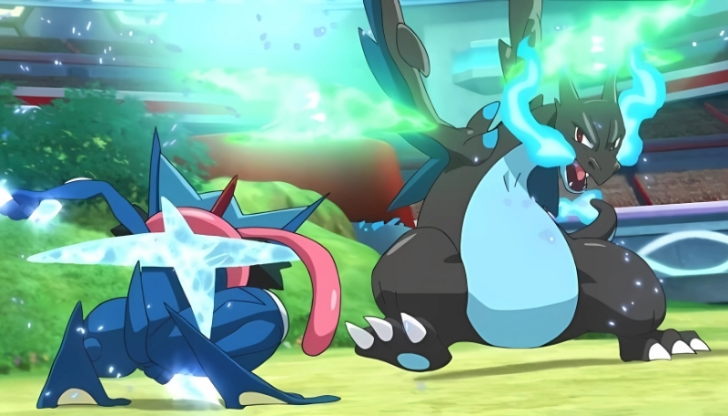hình nền pokemon gekkouga mega ngầu mạnh