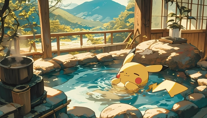 hình nền pokemon pikachu 4k