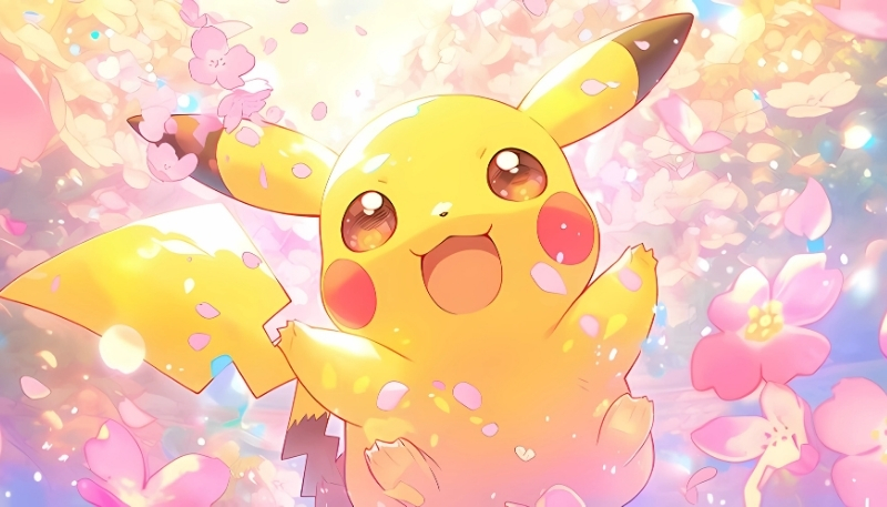 hình nền pokemon pikachu siêu dễ thương