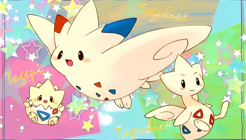 tải hình nền pokemon hệ tiến togepi cute