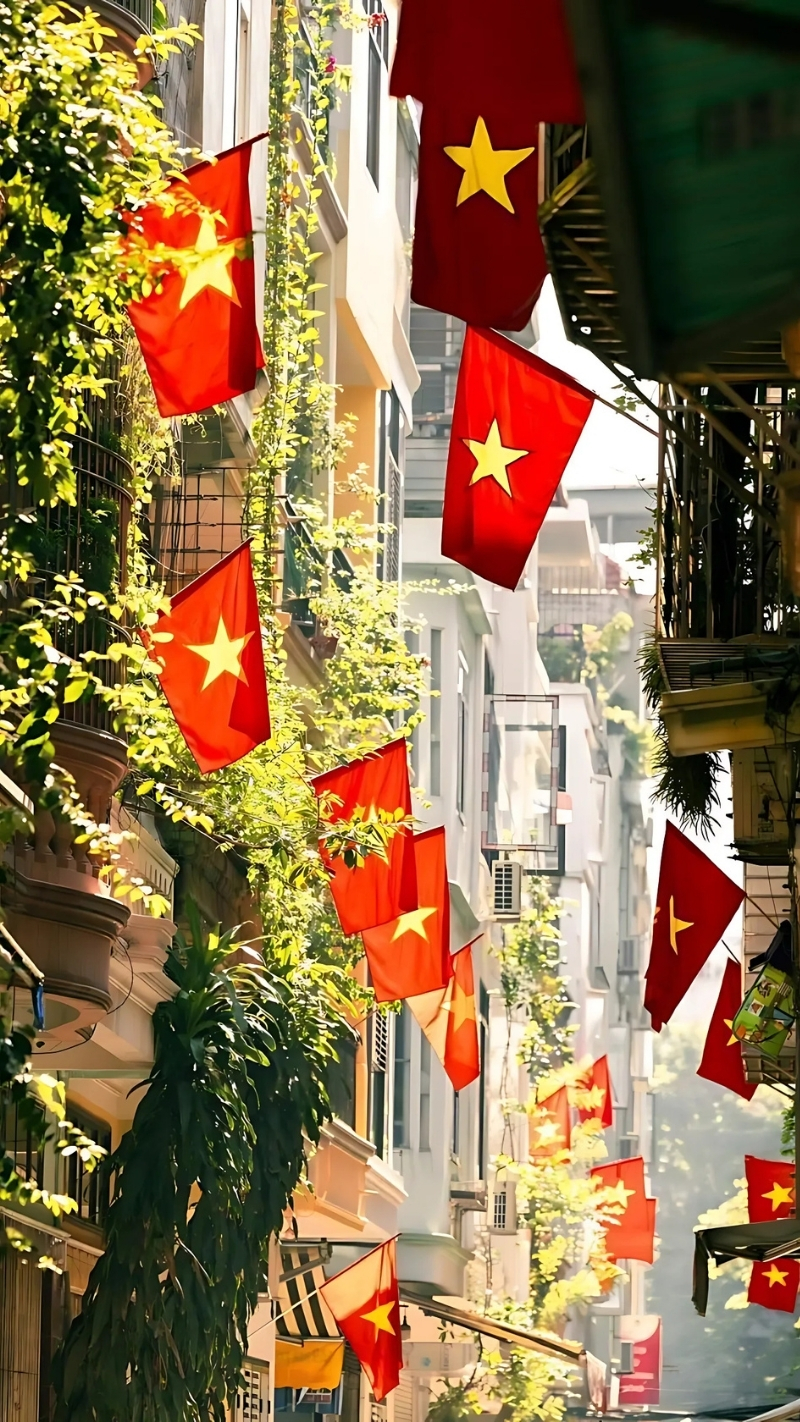 Ảnh nền Quốc Khánh 2/9 đẹp