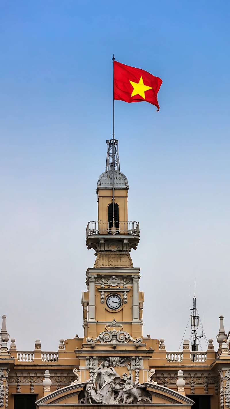 Hình nền cờ đỏ sao vàng