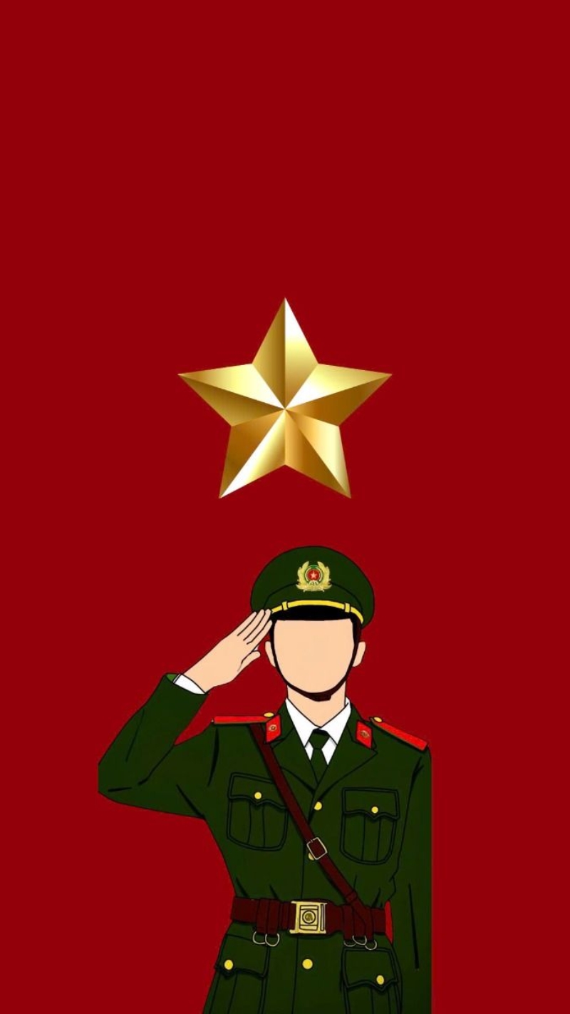 Hình nền 30/4 ngôi sao vàng