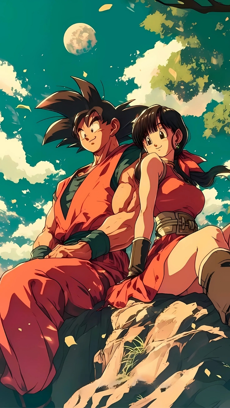 Ảnh nền Dragon Ball ngầu ấn tượng cho smartphone
