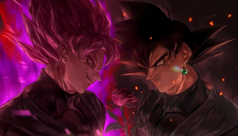 Hình nền Dragon Ball Super Goku Black 4K