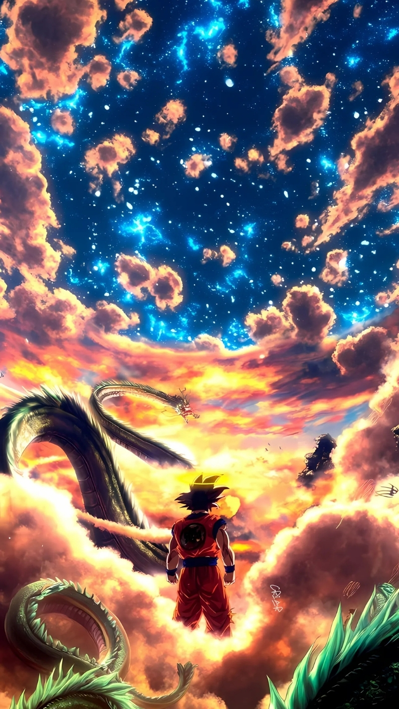 Hình nền Dragon Ball Z ngầu cho điện thoại