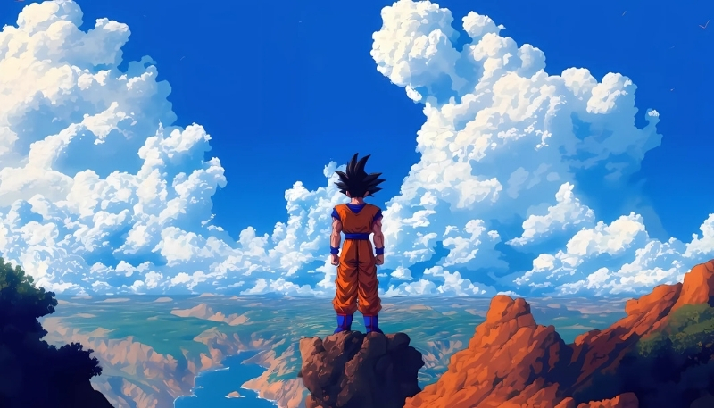 Hình nền Songoku chiến đấu