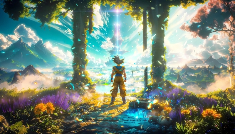 Hình nền Songoku và Vegeta
