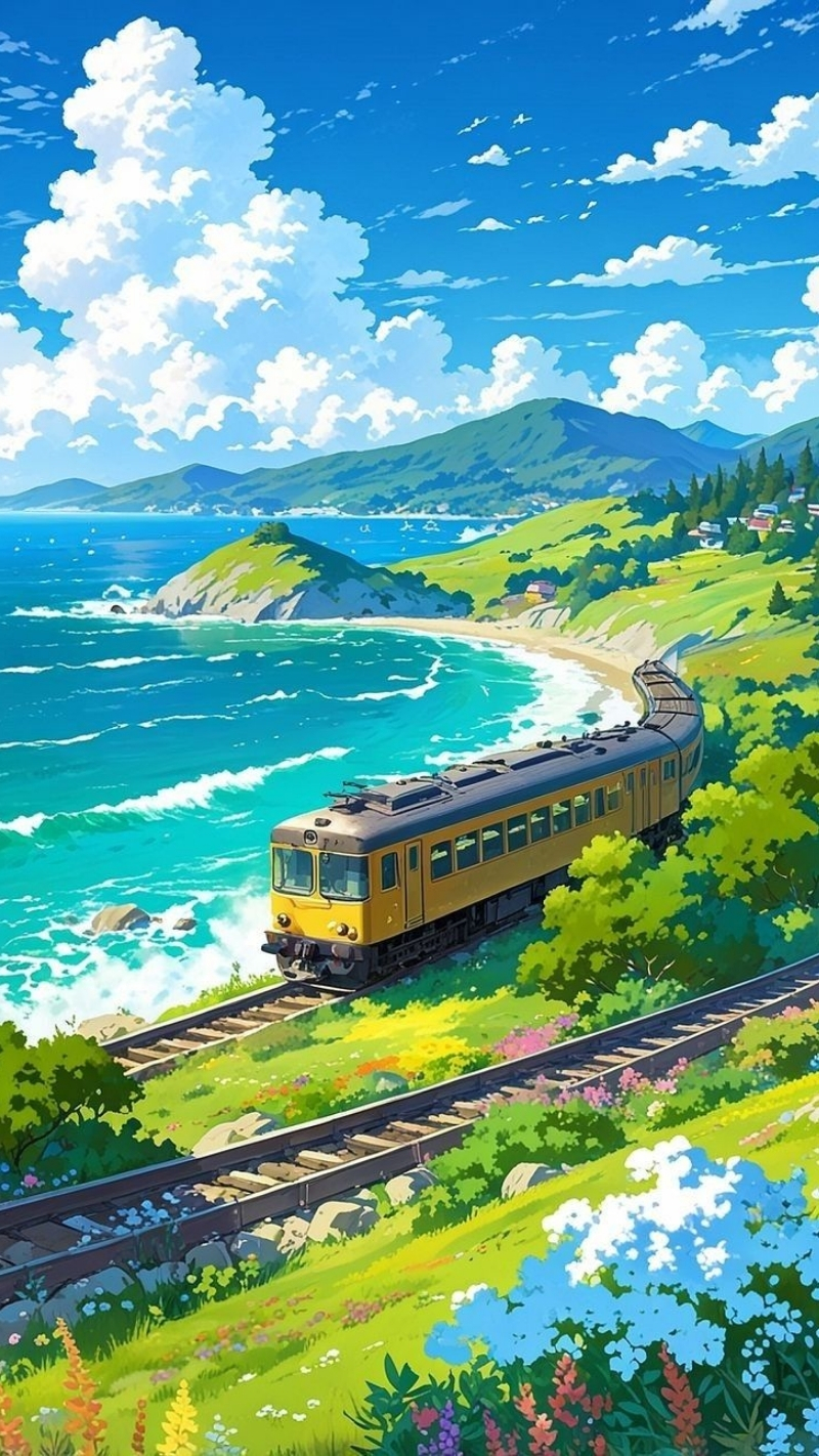 ảnh nền 8d anime tuổi trẻ