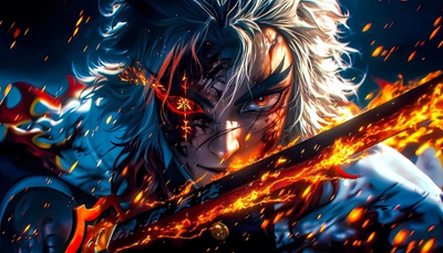 Ảnh nền anime nam ngầu cho máy tính