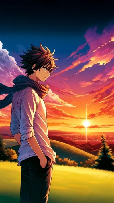 Hình nền anime nam 4K