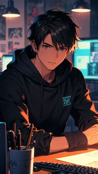 Hình nền anime nam đẹp trai cho điện thoại