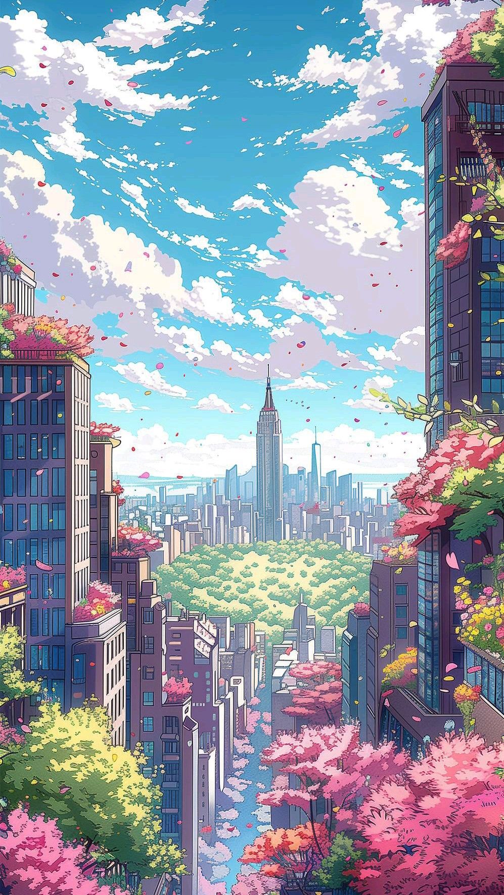 hình nền anime phong cảnh đẹp