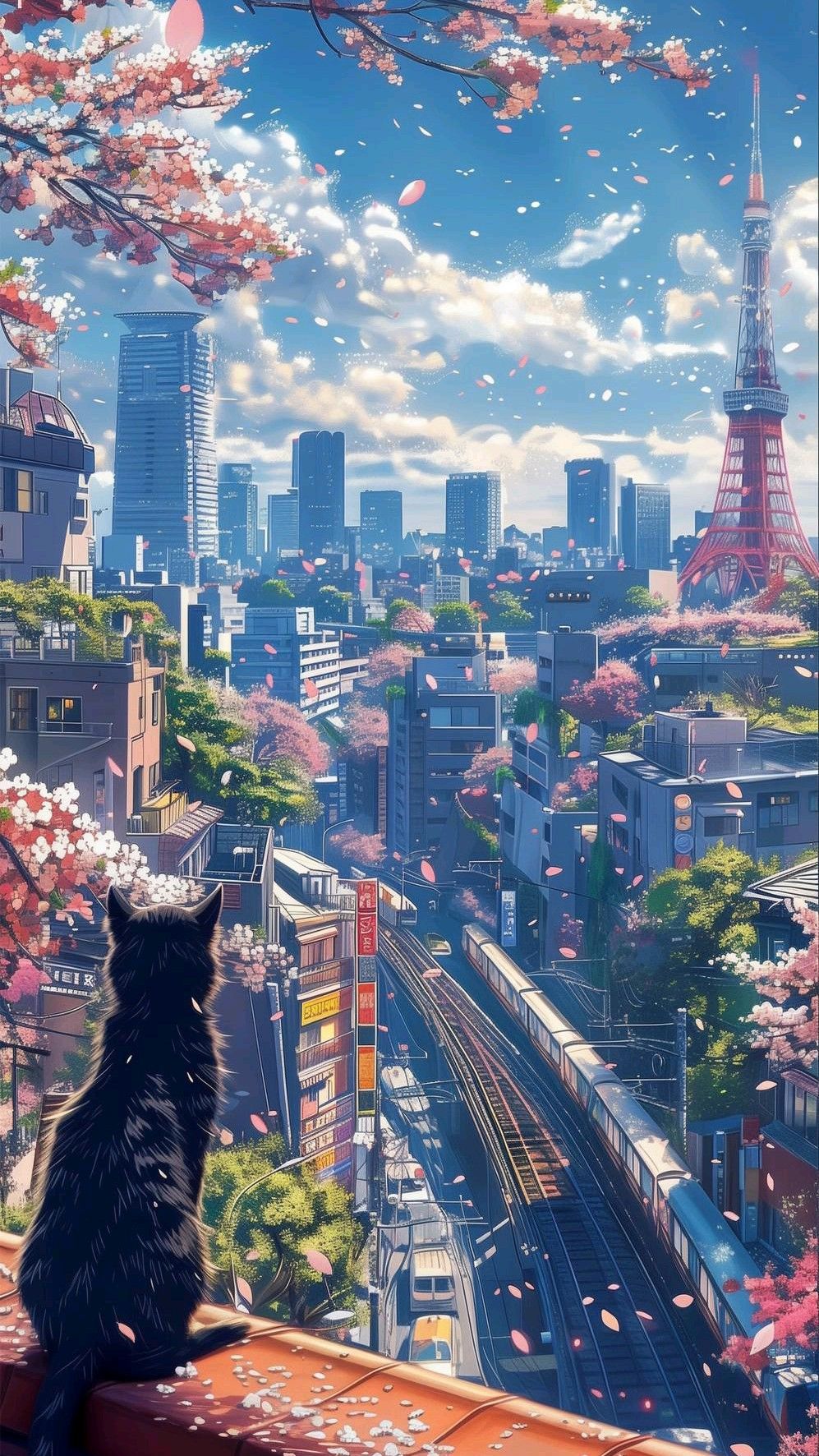 hình nền anime phong cảnh đẹp