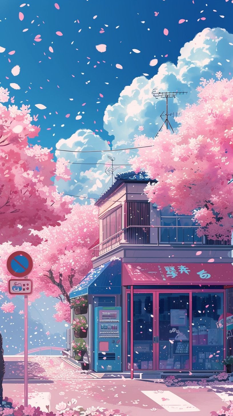 hình nền anime phong cảnh đẹp