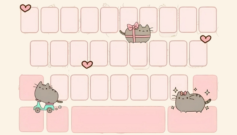 ảnh nền bàn phím cute lung linh
