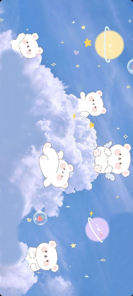 hình nền bầu trời cute