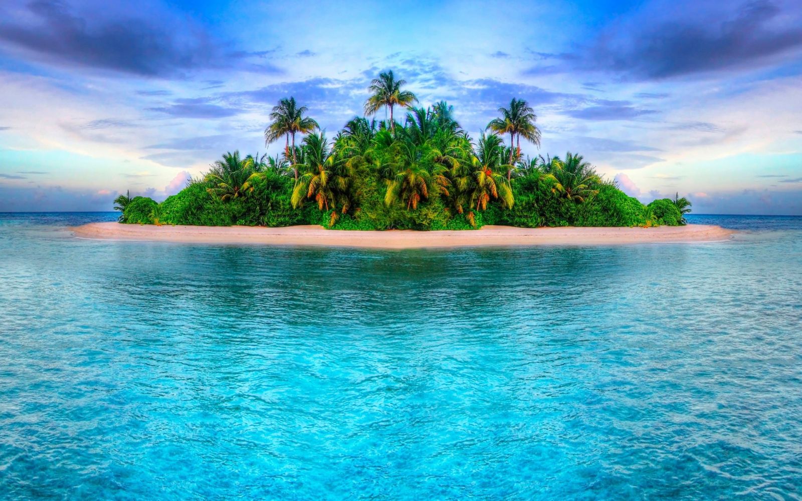 Hình nền bãi biển đẹp, chill cho máy tính