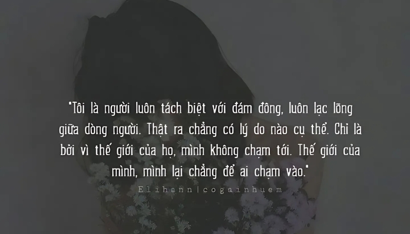 Hình nền buồn có chữ