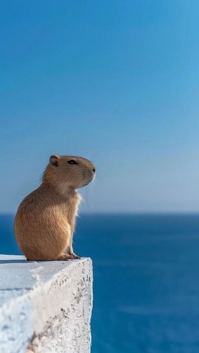 anh nen capybara toi gian gon gang