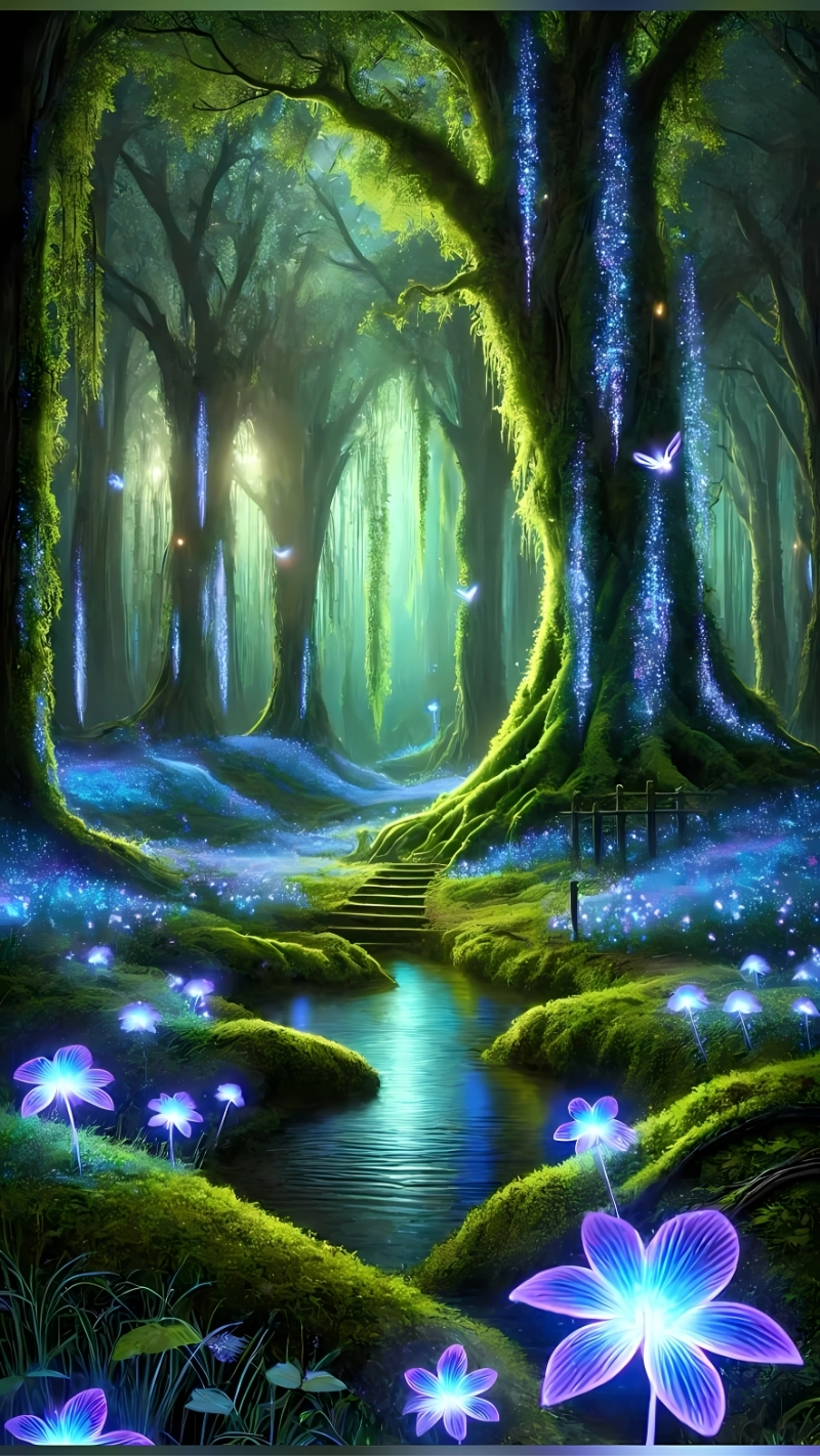 hình nền cây xanh cực chill full hd