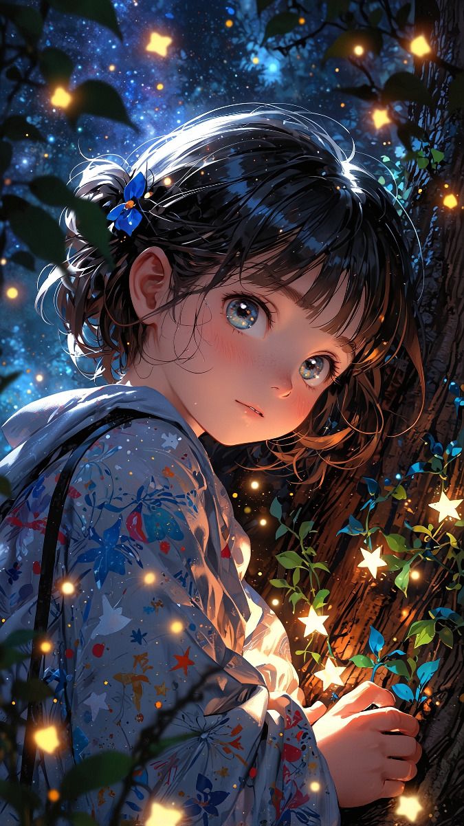 hình ảnh chibi nữ dễ thương đơn giản