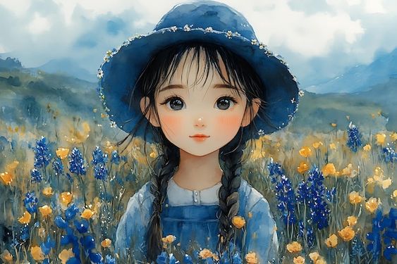 hình nền chibi nữ