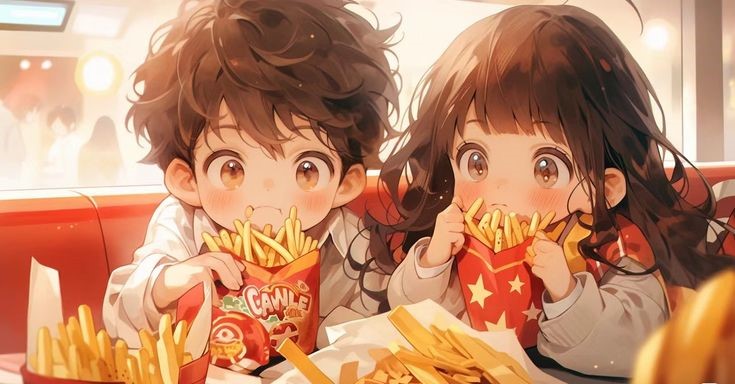 hình nền chibi dễ thương