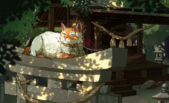 hình nền chibi mèo