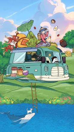 Hình nền anime buồn nhẹ nhàng