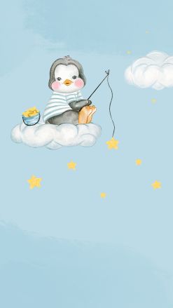 Hình nền chill cute cho điện thoại