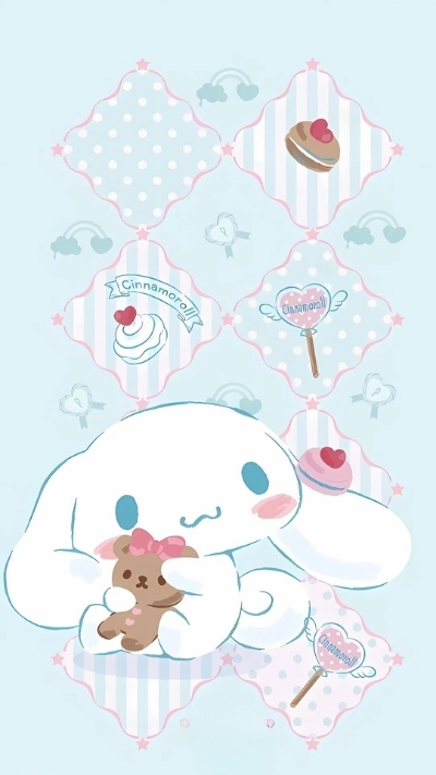 Hình nền điện thoại siêu cute Cinnamoroll
