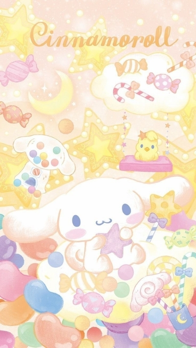 Nền điện thoại hoạt hình Cinnamoroll
