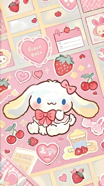Wallpaper điện thoại Cinnamoroll đáng yêu