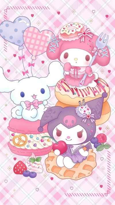 Wallpaper điện thoại pastel Cinnamoroll