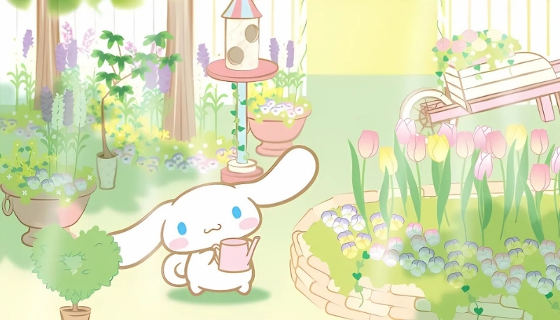 Hình nền desktop Cinnamoroll đáng yêu