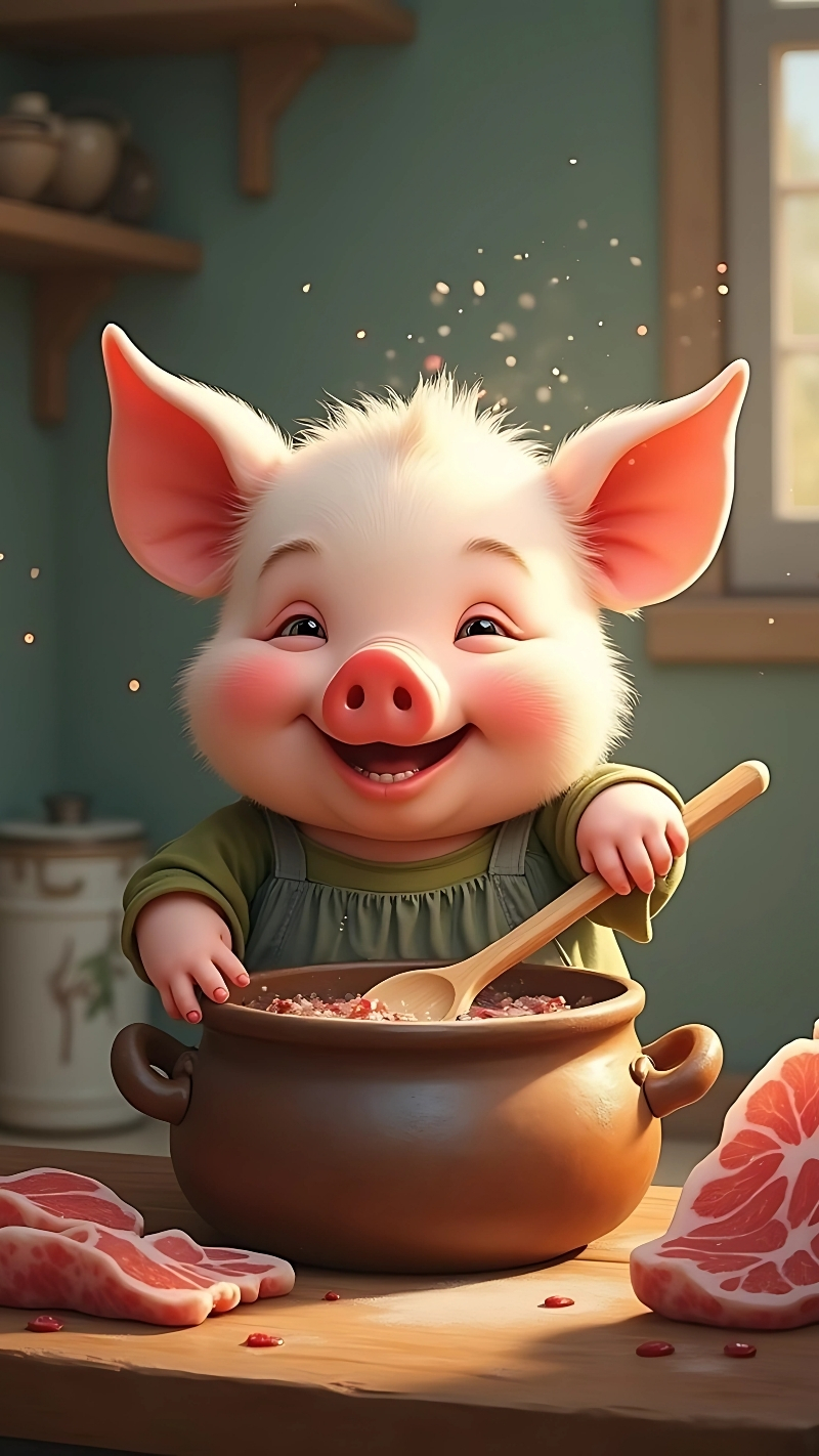 Bộ sưu tập hình nền con heo dễ thương mới nhất