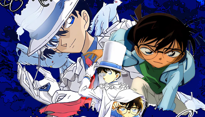 hình nền kaito kid và conan