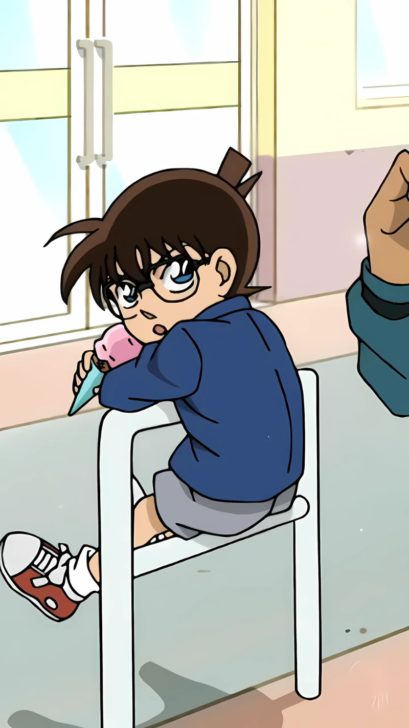 hình nền conan cute
